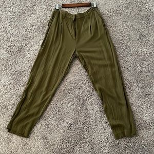 Green Work Pants